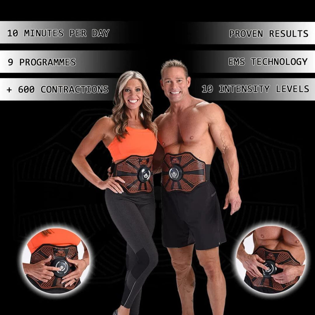 Cinturón de electroestimulación muscular