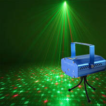 Proyector de Luz Discoteca miniLáser RGB - Mando y Tripode