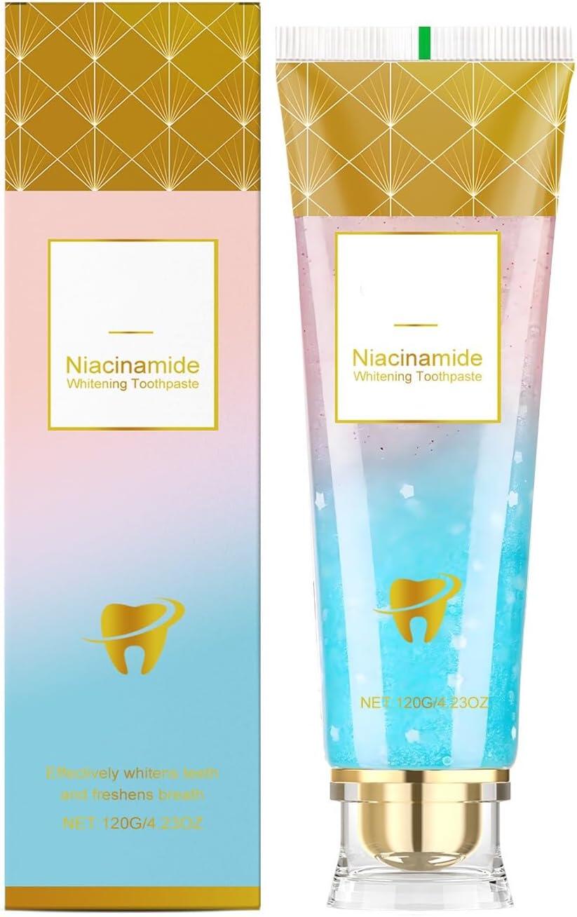 Pasta Dental Blanqueadora con Niacinamida 120G – Sonrisa Más Brillante