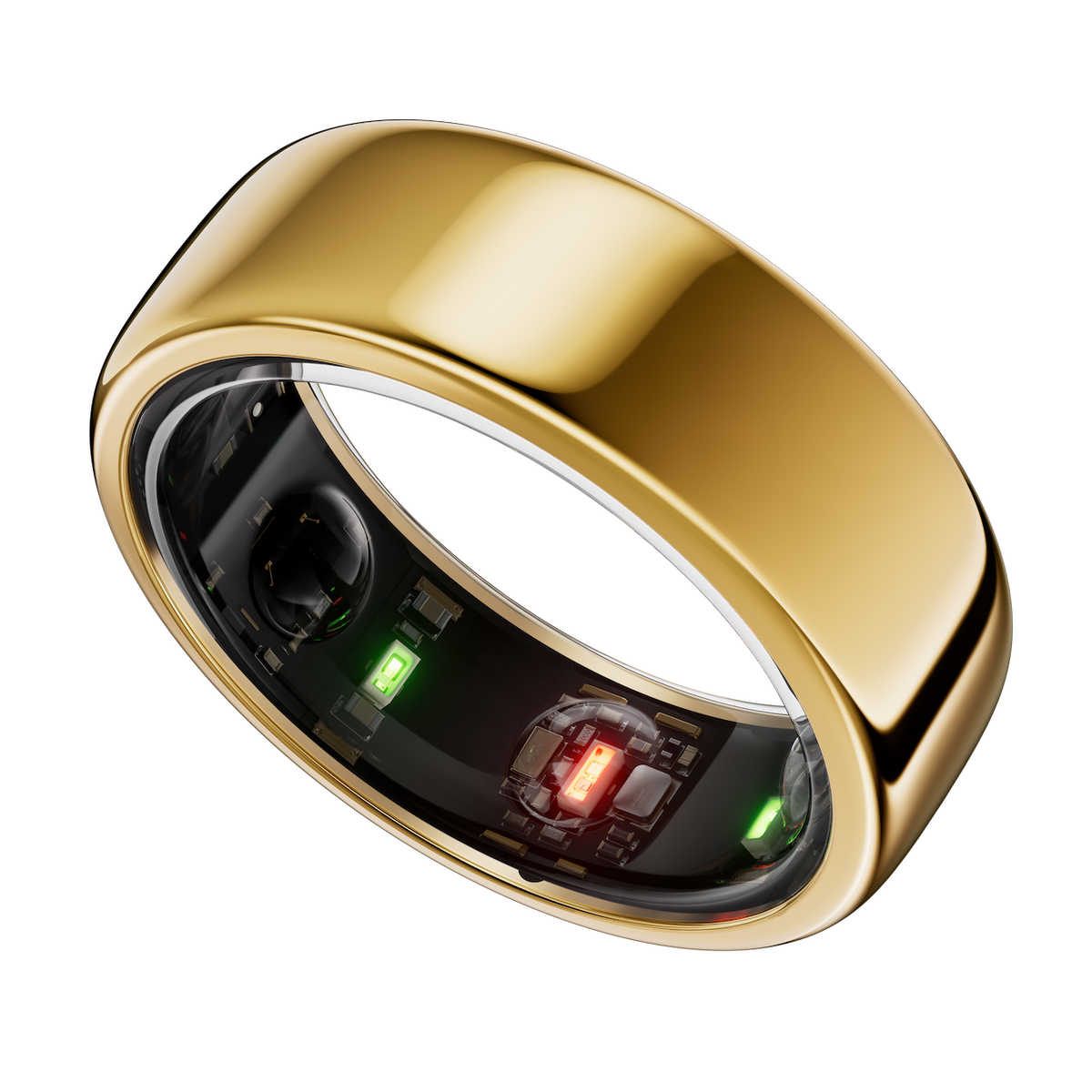 Anillo Inteligente con Estuche de Carga -Diseño Acero Inoxidable