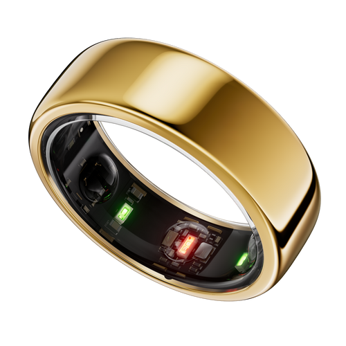 Anillo Inteligente con Estuche de Carga -Diseño Acero Inoxidable