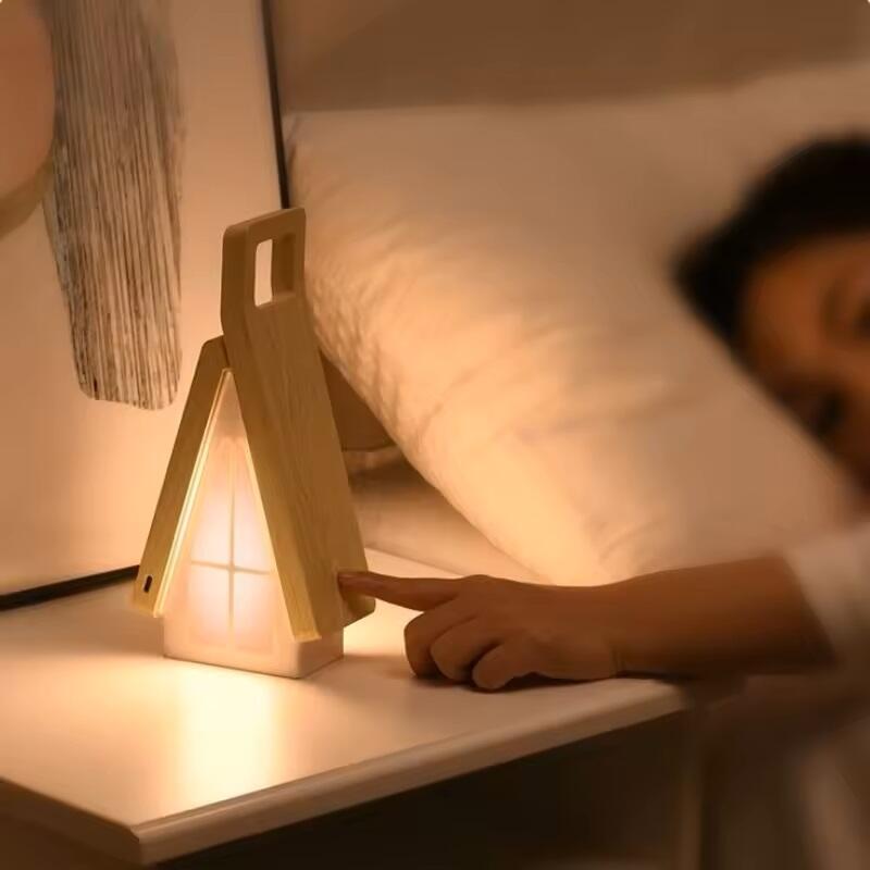 Lámpara de Mesa Plegable Casa LED - Táctil Recargable
