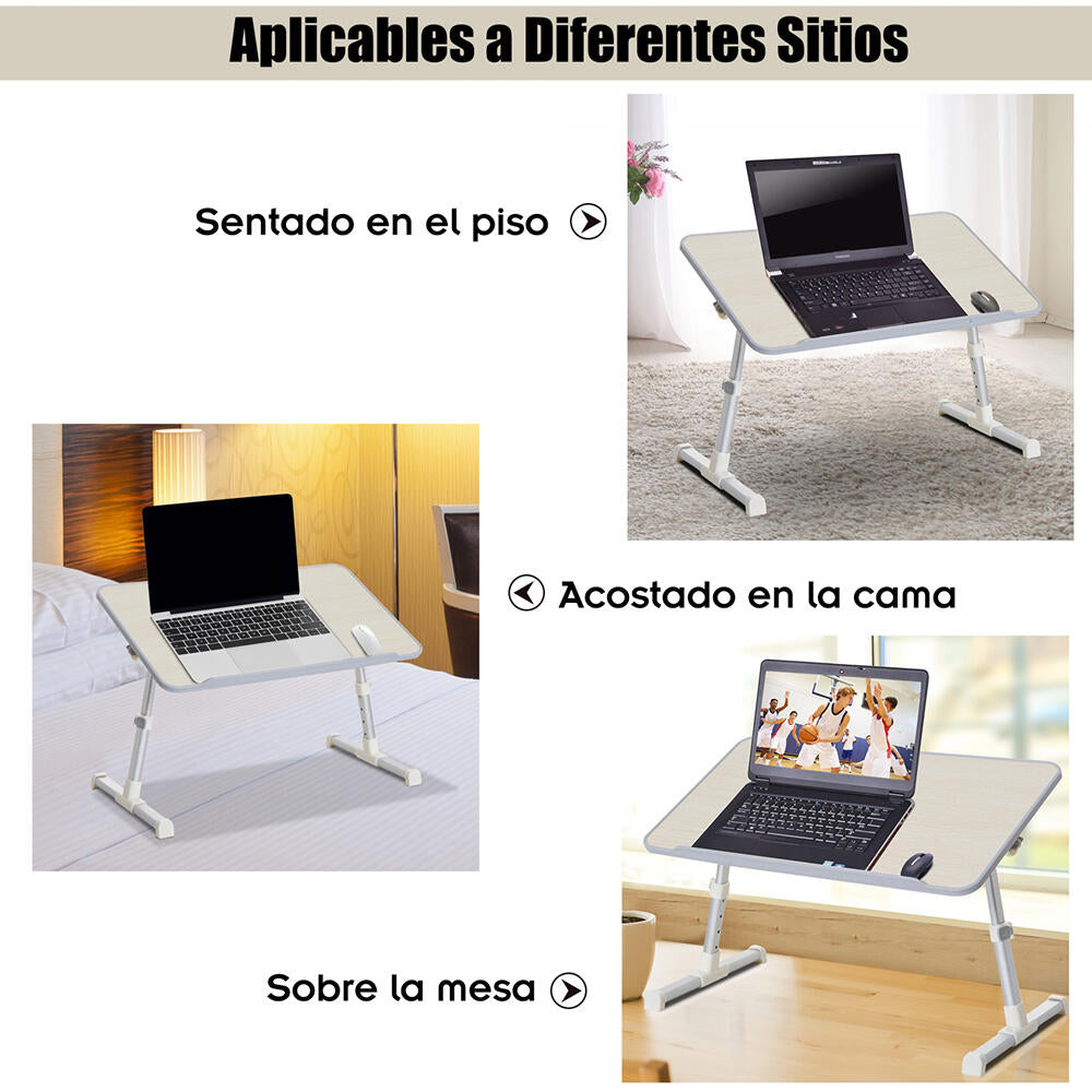 Mesa plegable para ordenador portátil usb adaptable