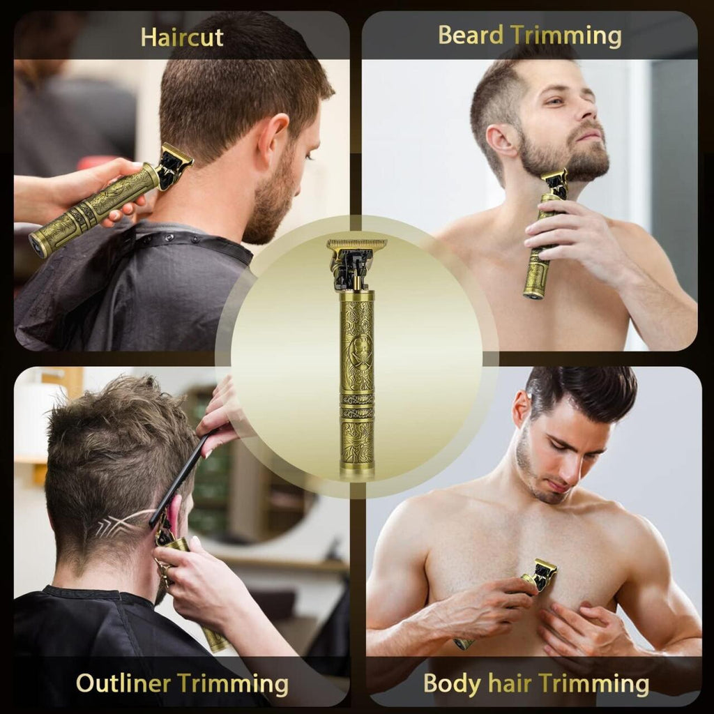 Juego de Corte de Pelo Profesional Inalámbrico Recargable con Motor