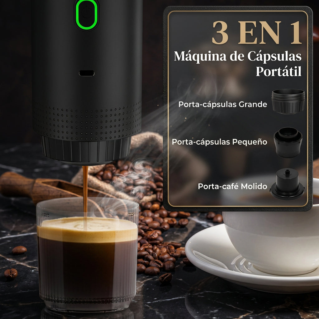 Cafetera Portátil 3 en 1