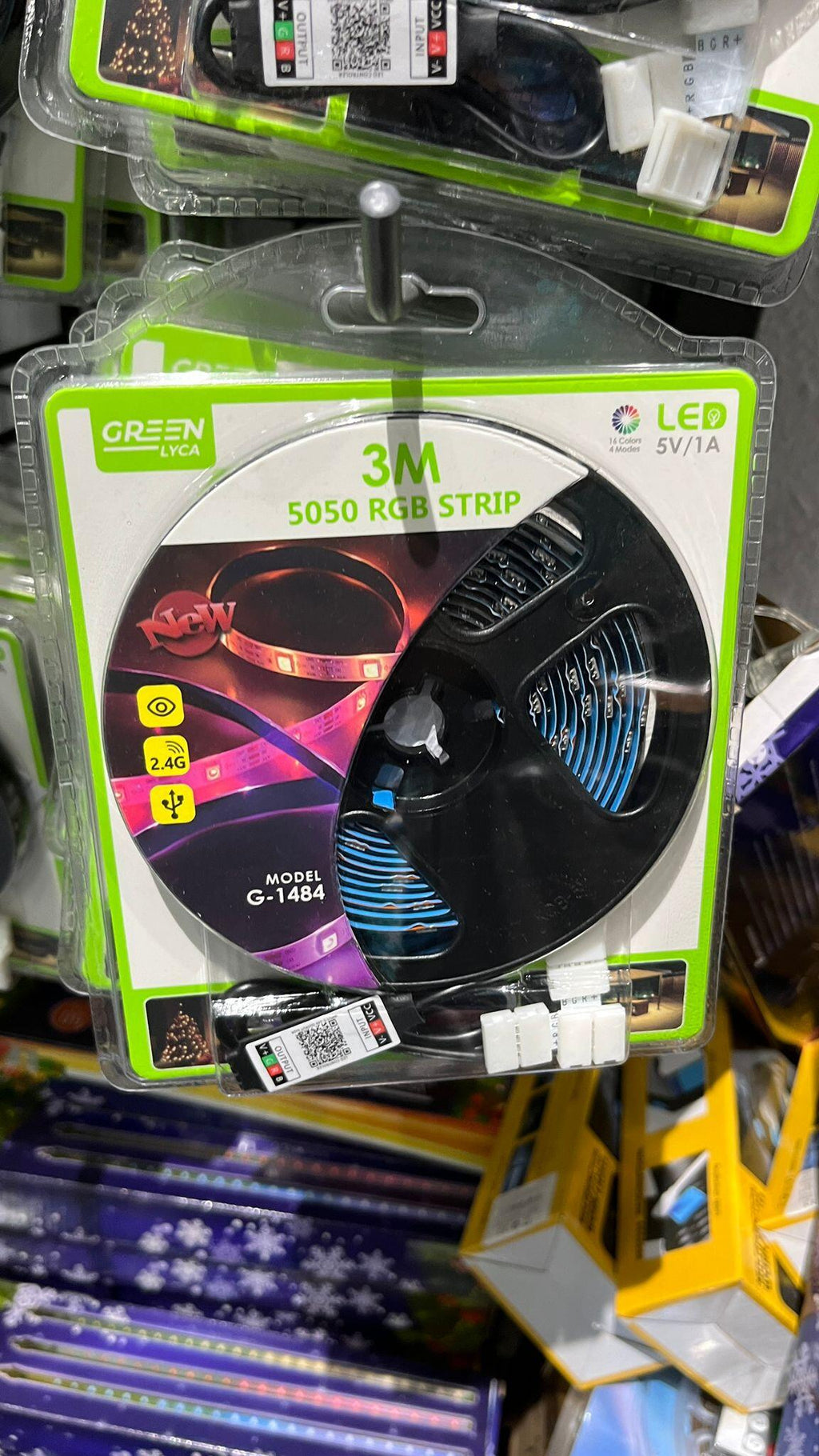 Tira Led RGB con Mando - Luces Habitación Multicolor