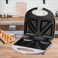 Sandwichera Eléctrica 750W para 2 Sándwiches Triangulares