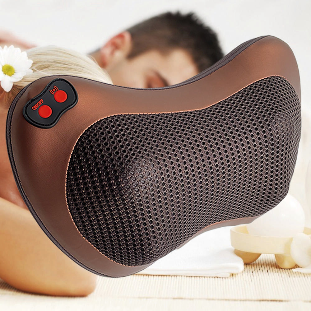 Cojín Masajeador Shiatsu con Calor - Cuello, Espalda y Lumbar