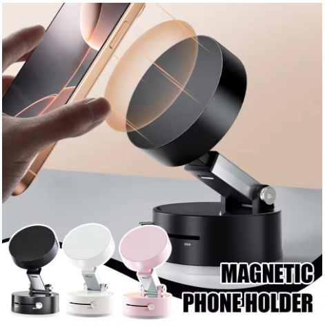 Soporte Magnético 360° para Móvil con Ventosa