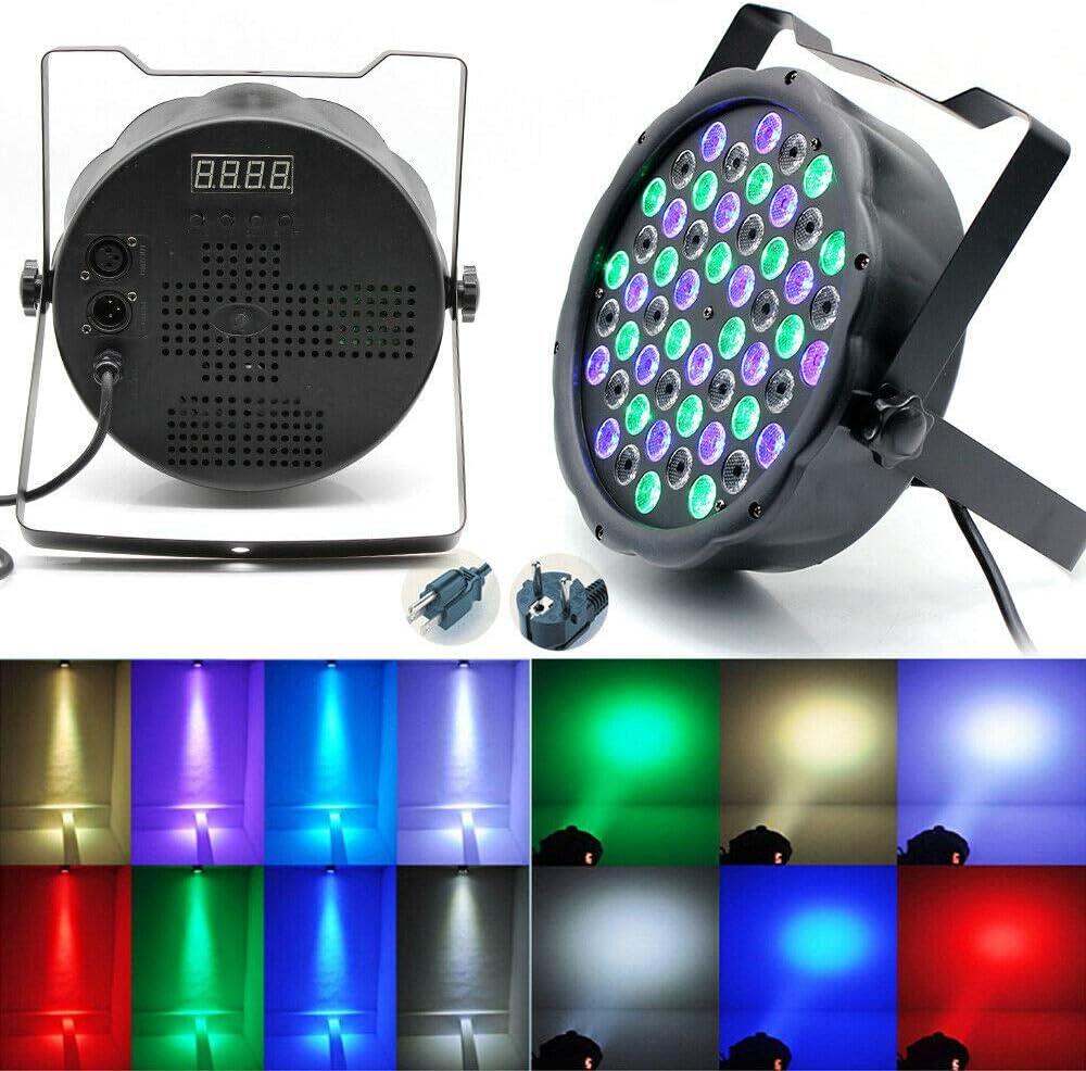 Foco Par 54 LED RGB-  Luz Fiestas , DJ Discoteca Con Mando