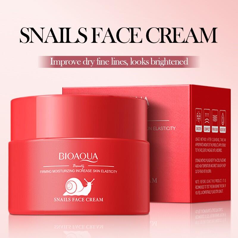 Crema facial de baba de caracol 60gr. BIOAQUA