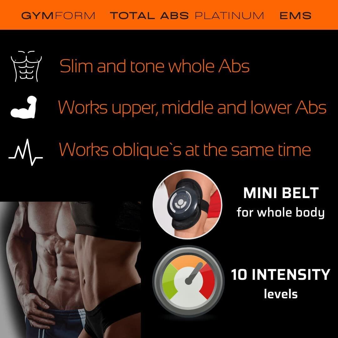 Cinturón de electroestimulación muscular