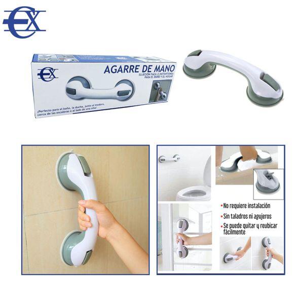 Agarradera de Baño con Ventosa - Antideslizante Ducha y Bañera