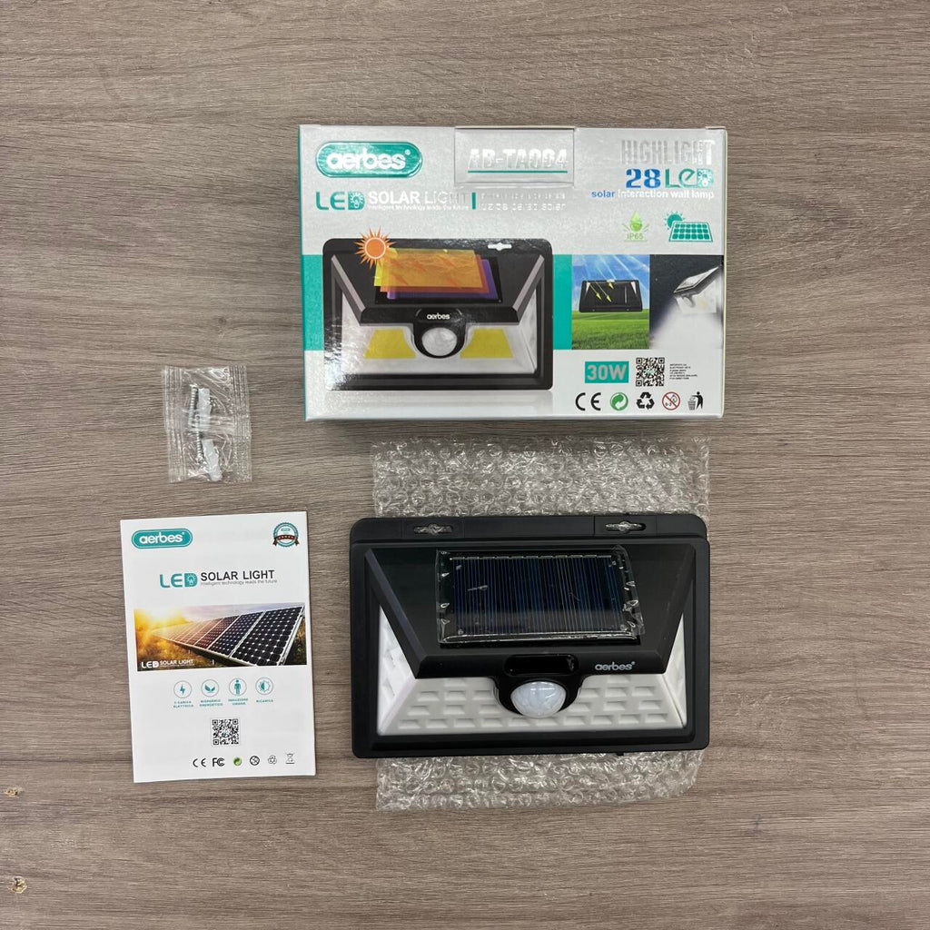 Luz Solar Con Sensor