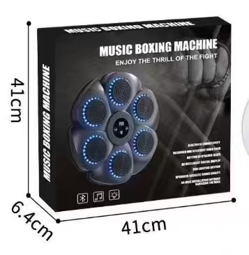 Máquina de Boxeo Musical Con Luces y Ritmo Para Quemar Calorías