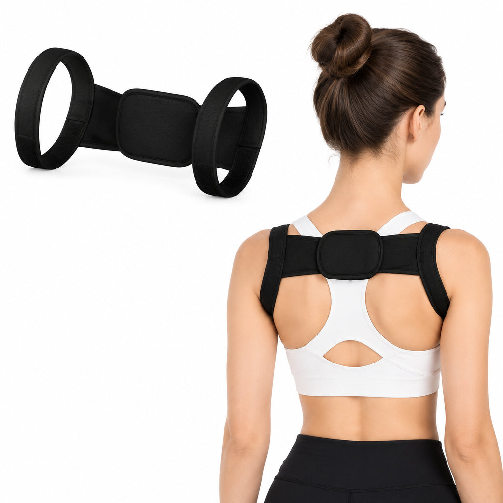 Corrector de Postura de Espalda Superior Ergonómico Ajustable