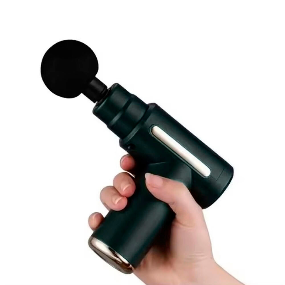 Pistola de Masaje Muscular Profesional Recargable 6Vel+4Cabezales