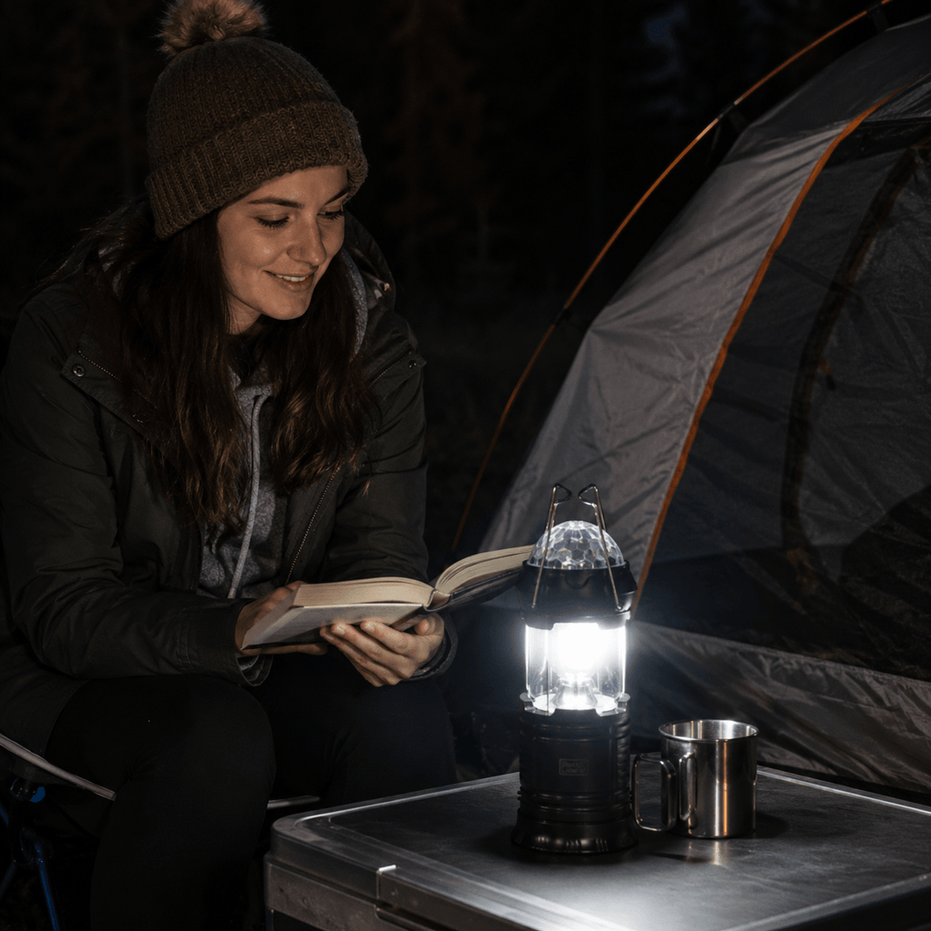 Lámpara Camping Solar 4 en 1