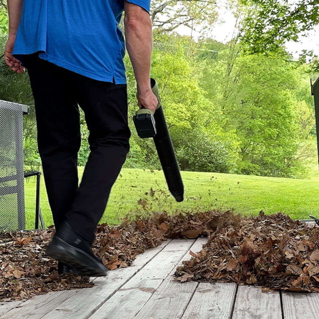Soplador de Hojas Inalámbrico de alta potencia - Limpieza Jardín