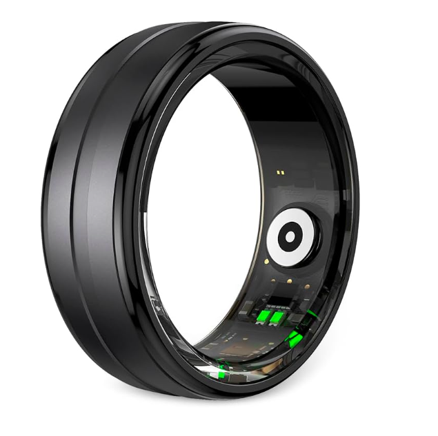 Anillo inteligente 11MM, Actividad, Sueño y Frecuencia - Batería 7-10 Días