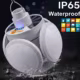 Lampara Solar de Emergencia Plegable - Bombilla LED Solar + USB 4 Modos