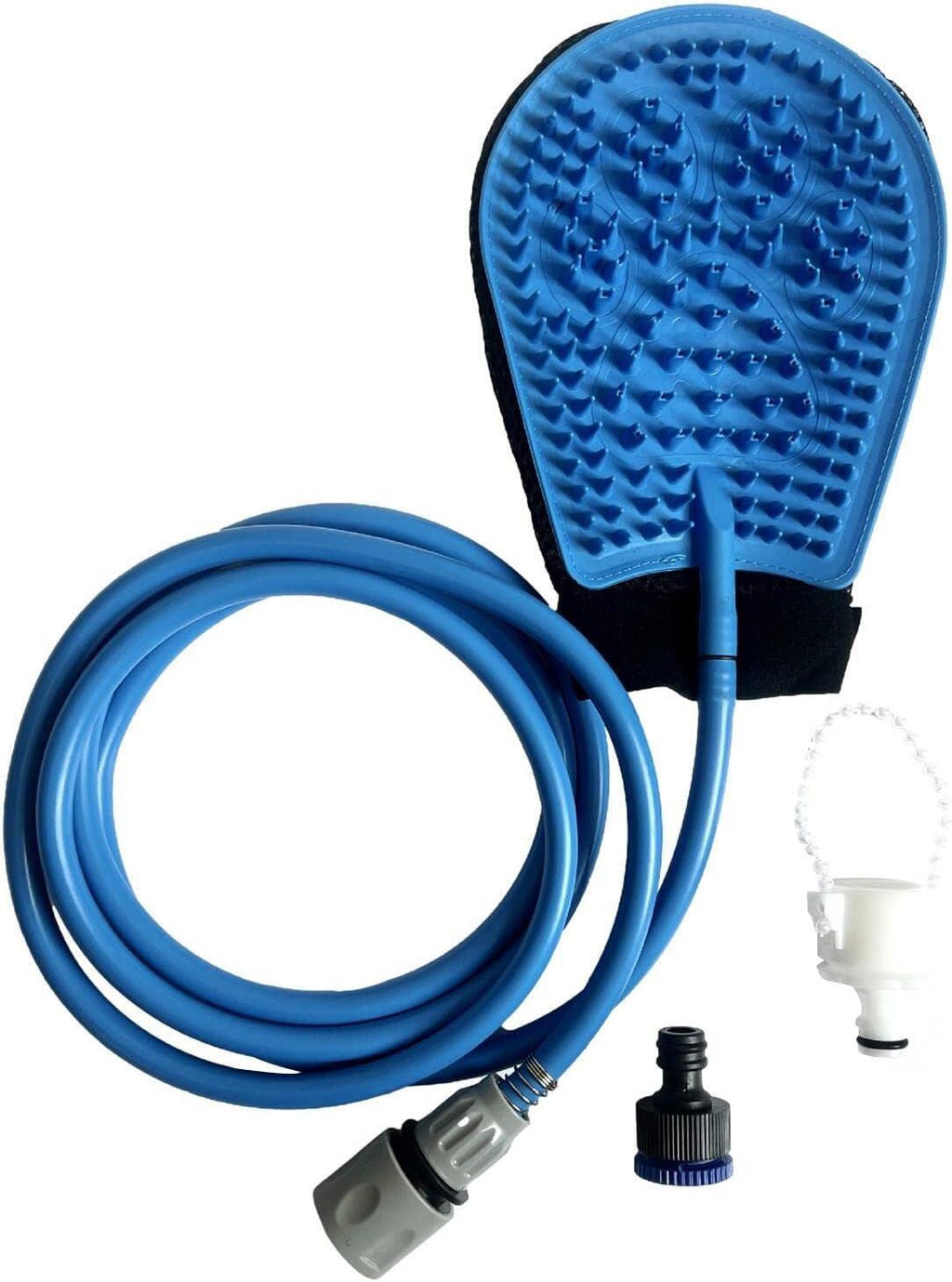 Guante Ducha Cepillo para Perros con Manguera