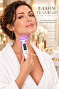 Masajeador Facial y Cuello Efecto Lifting - 3 Luces LED