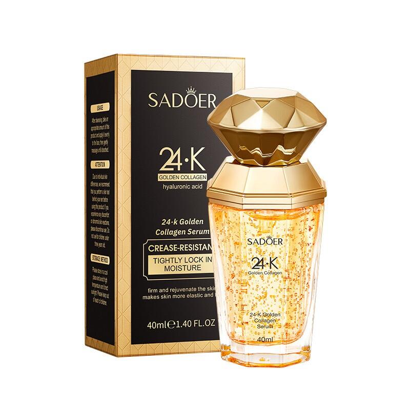 Sérum Facial Oro 24K con Colageno 40ML - Antiarrugas Maxi