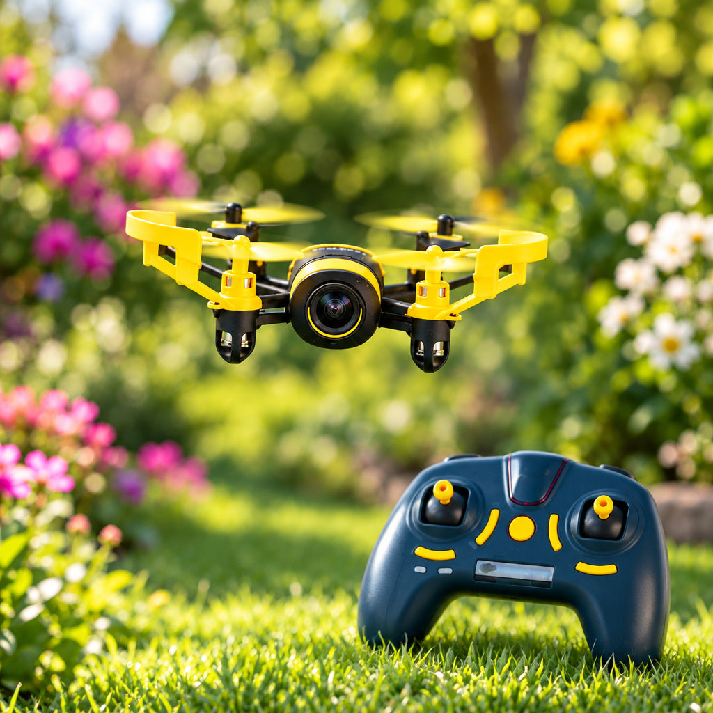 Mini Dron con Cámara HD - Modo Sin Cabeza - Protección 360º