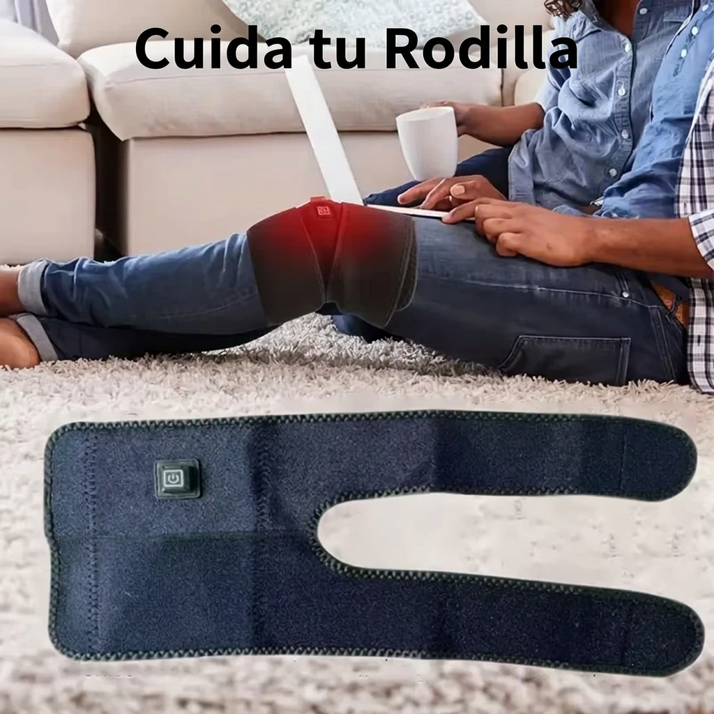 Rodillera Térmica USB con Calor - Alivio Rodilla y Artrosis