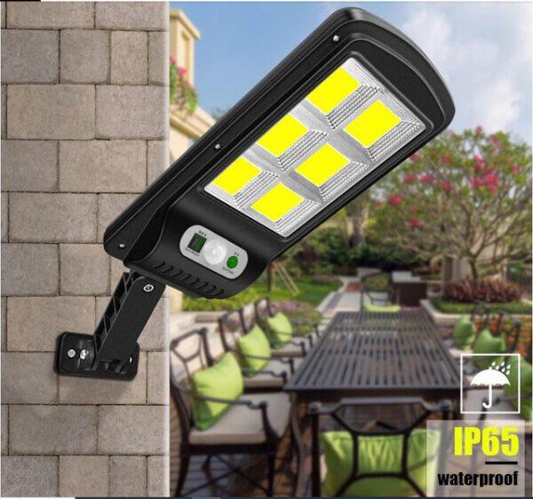 Foco Solar Exterior con Mando - Sensor de Movimiento