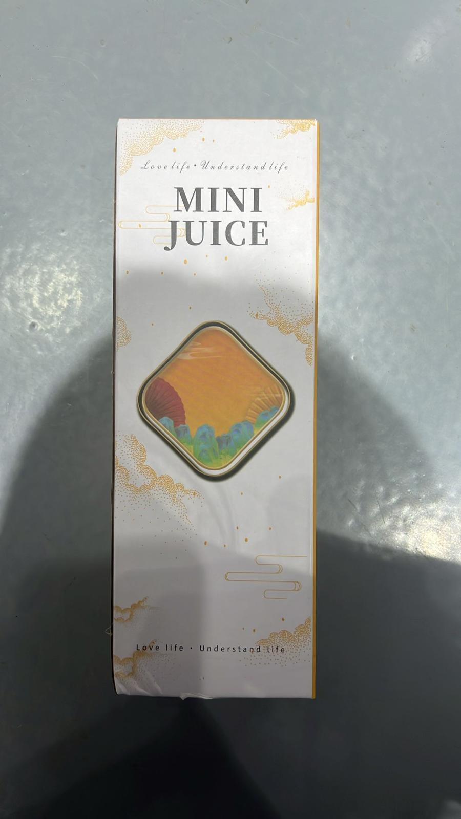 Batidora Portátil USB Recargable para Zumos y Smoothies 6 Cuchillas