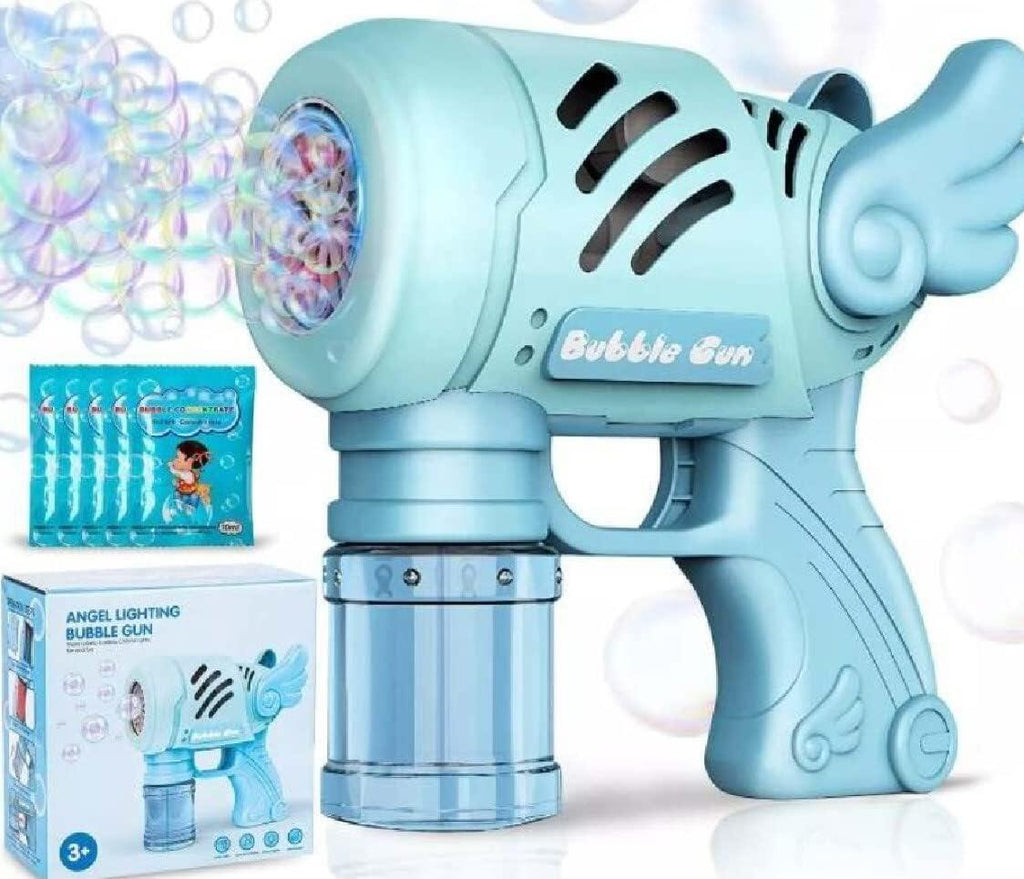Pistola De Burbujas Ángel - 2000 Burbujas por Minuto Con Luz