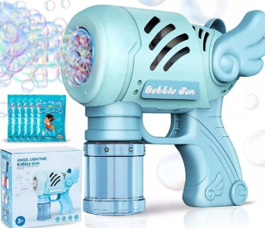 Pistola De Burbujas Ángel - 2000 Burbujas por Minuto Con Luz
