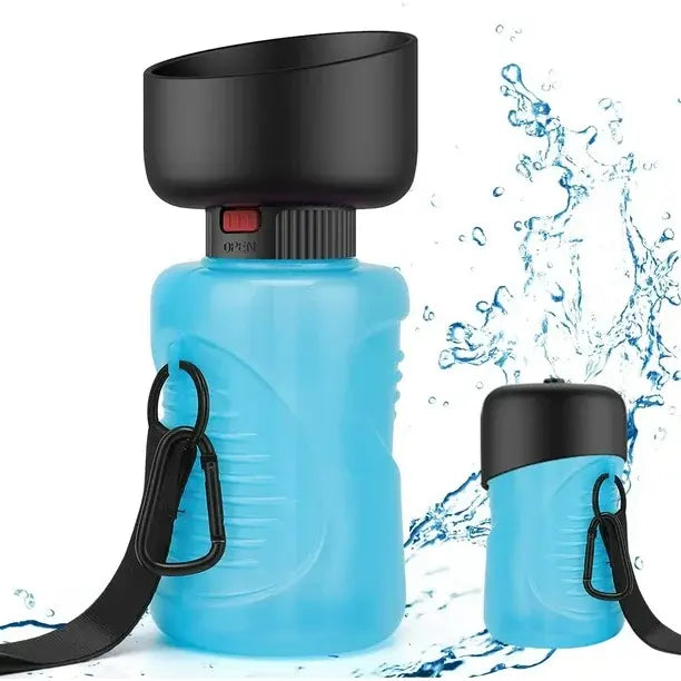 Botella de agua plegable Mascotas