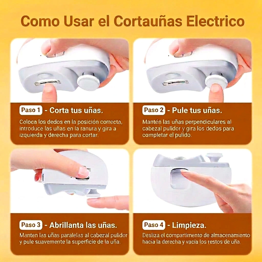 NailSafe Pro - Corta, Lima y Aspira sin Esfuerzo