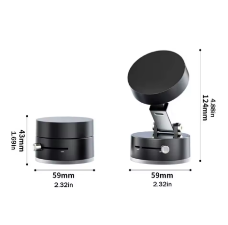 Soporte Magnético 360° para Móvil con Ventosa