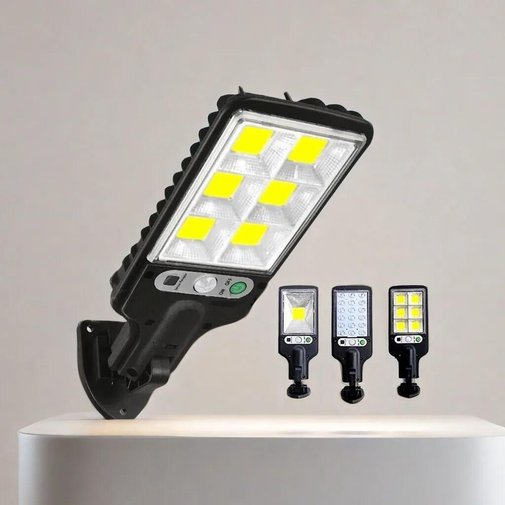 Foco Solar Exterior con Mando - Sensor de Movimiento