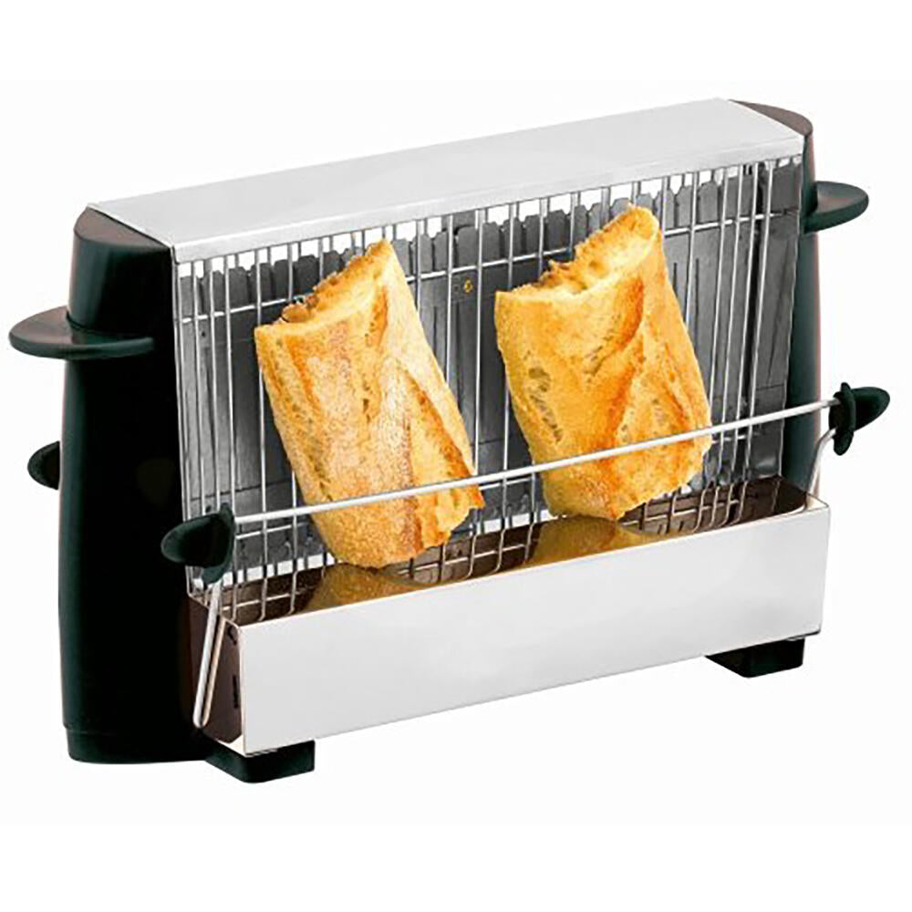 Tostadora Horizontal Doble 750W Acero Inoxidable