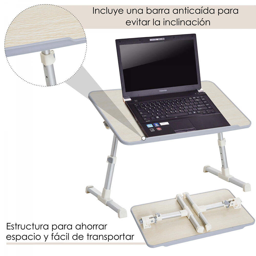 Mesa plegable para ordenador portátil usb adaptable