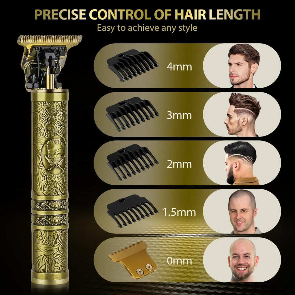 Juego de Corte de Pelo Profesional Inalámbrico Recargable con Motor