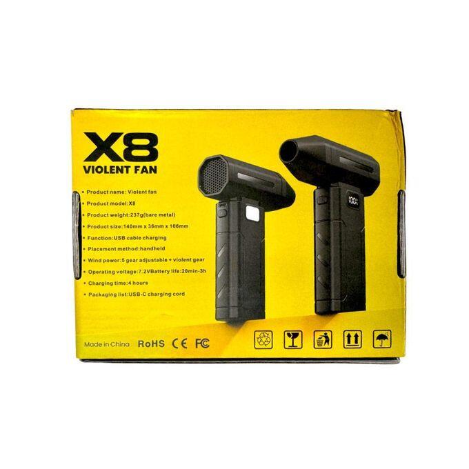 Ventilador de Mano Ultrapotente Portátil con Display