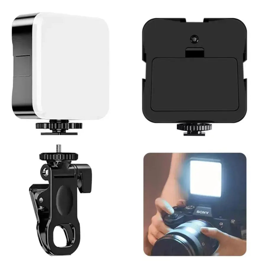Luz Clip LED Móvil Profesional Bicolor