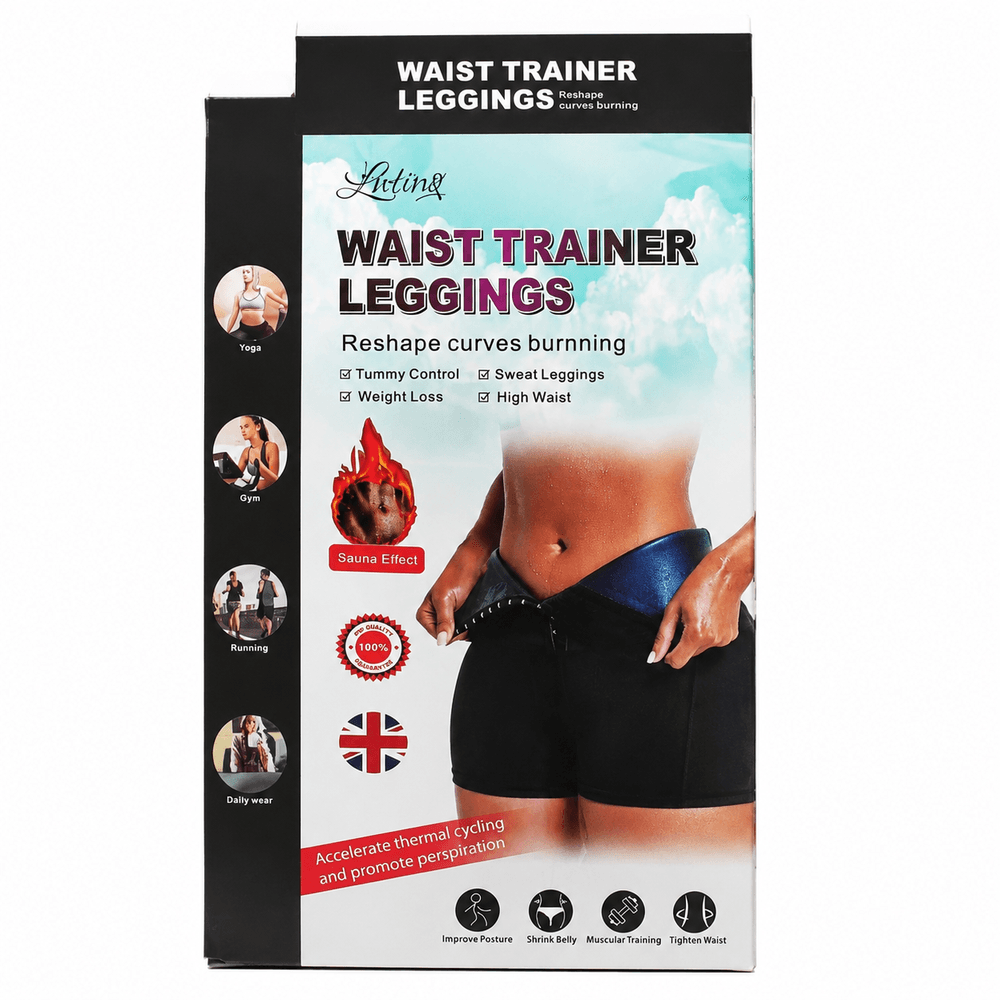 Leggings Faja Reductora Efecto Sauna - Moldea Cintura y Glúteos