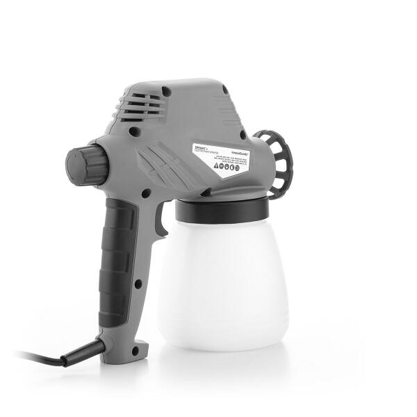 Pistola para Pintar Eléctrica 700W con Depósito 800ml, 3 Boquillas y Flujo Regulable