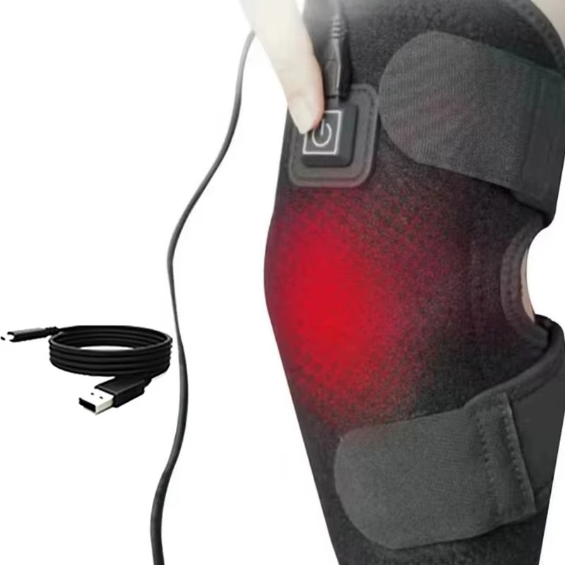 Rodillera Térmica USB con Calor - Alivio Rodilla y Artrosis