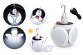 Lampara Solar de Emergencia Plegable - Bombilla LED Solar + USB 4 Modos