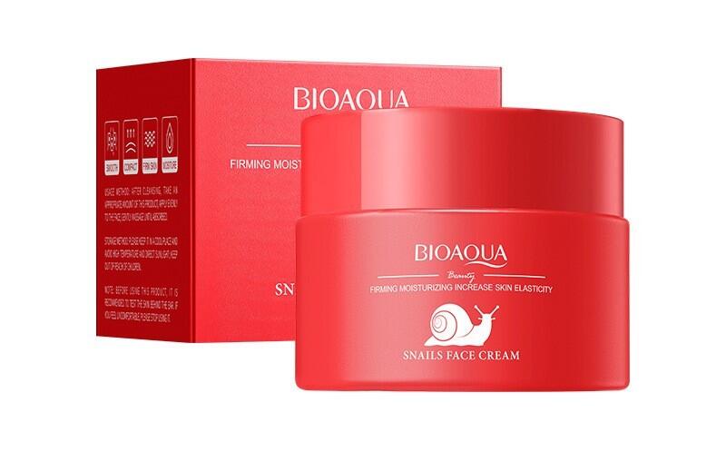 Crema facial de baba de caracol 60gr. BIOAQUA