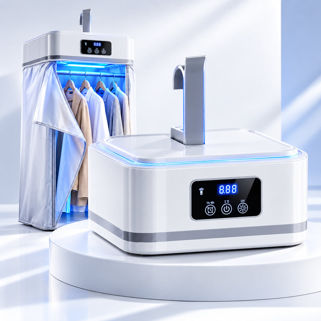 Secadora Portátil de Ropa 600W con UV y Control Inteligente