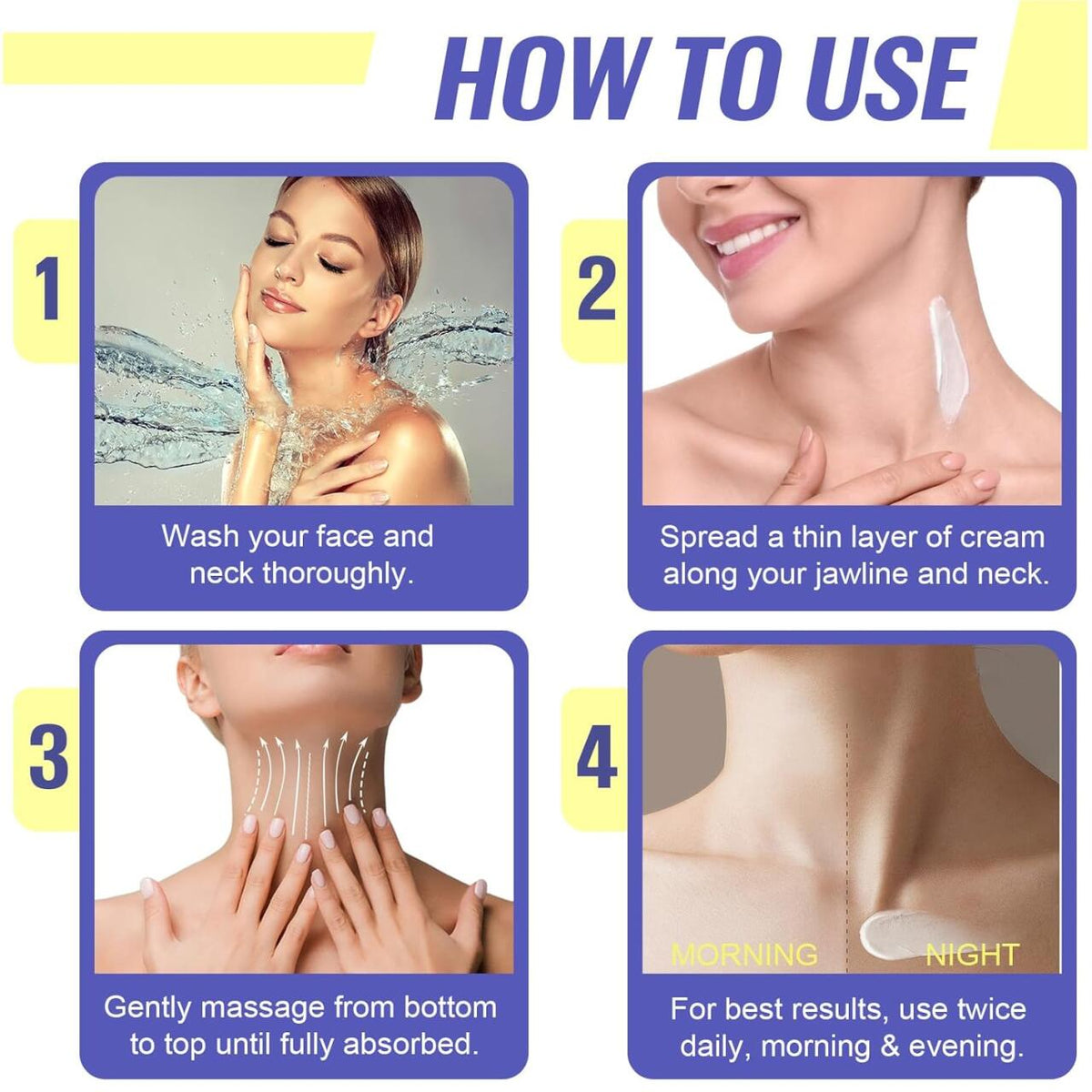 Crema Antienvejecimiento Para el Cuello y Escote